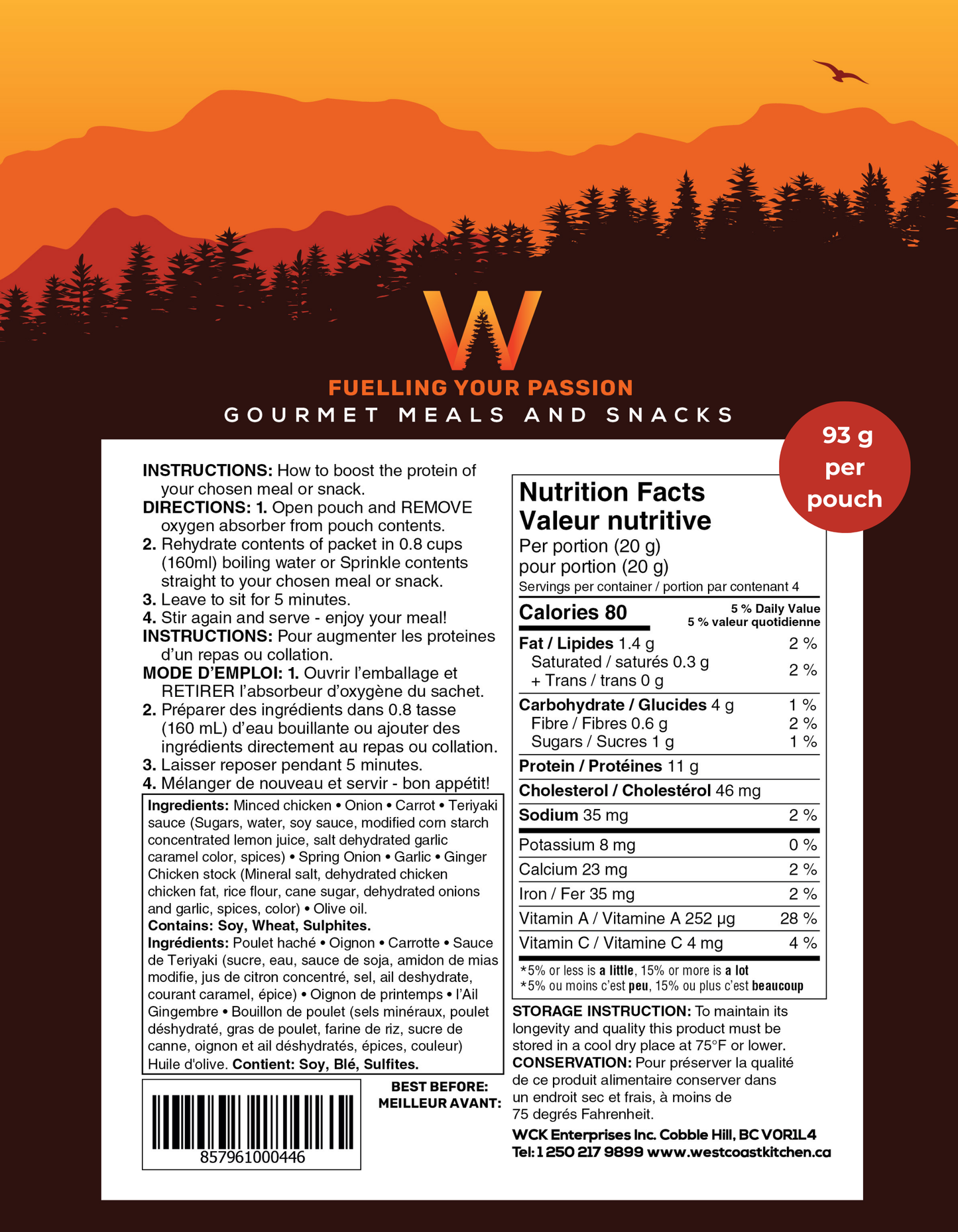 Protein Booster - Chicken Teriyaki