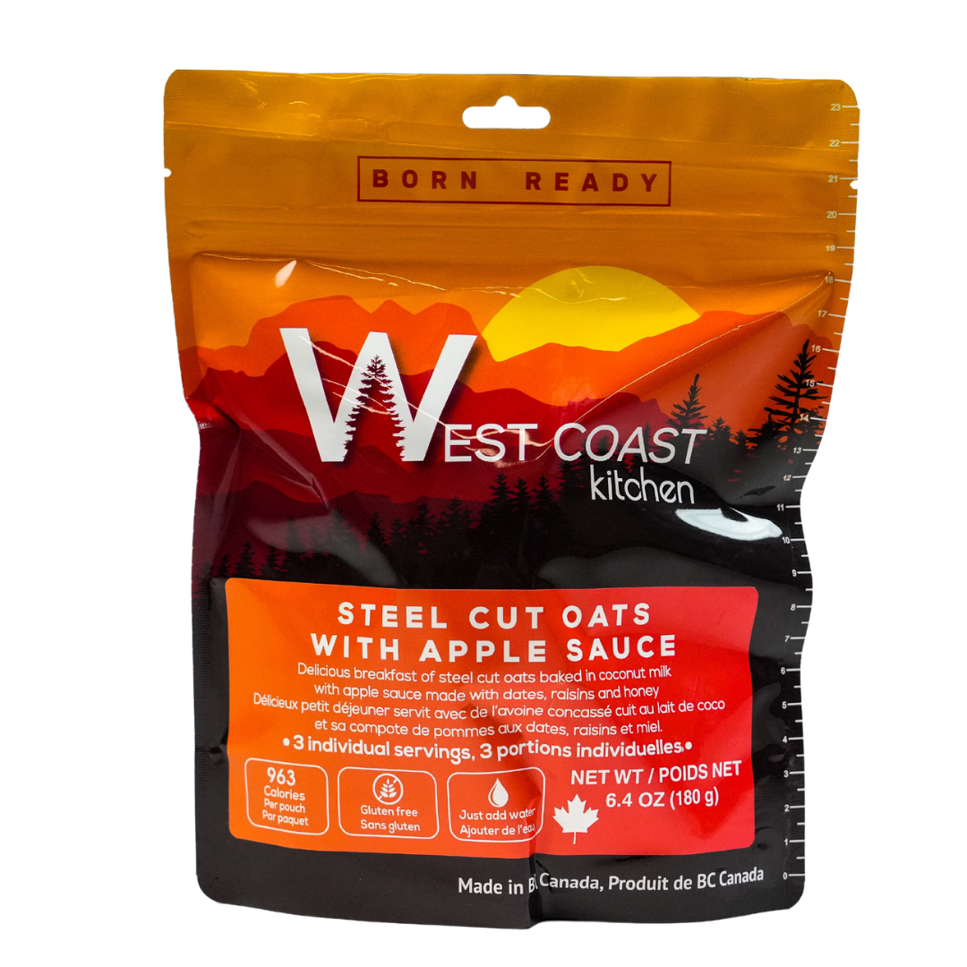 Steel Cut Oats with Apple Sauce