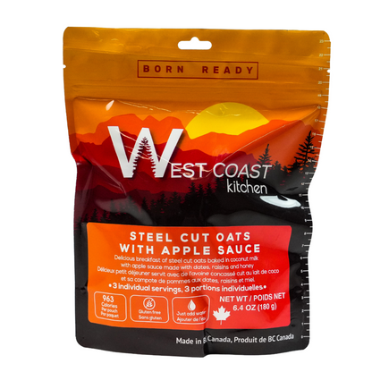 Steel Cut Oats with Apple Sauce